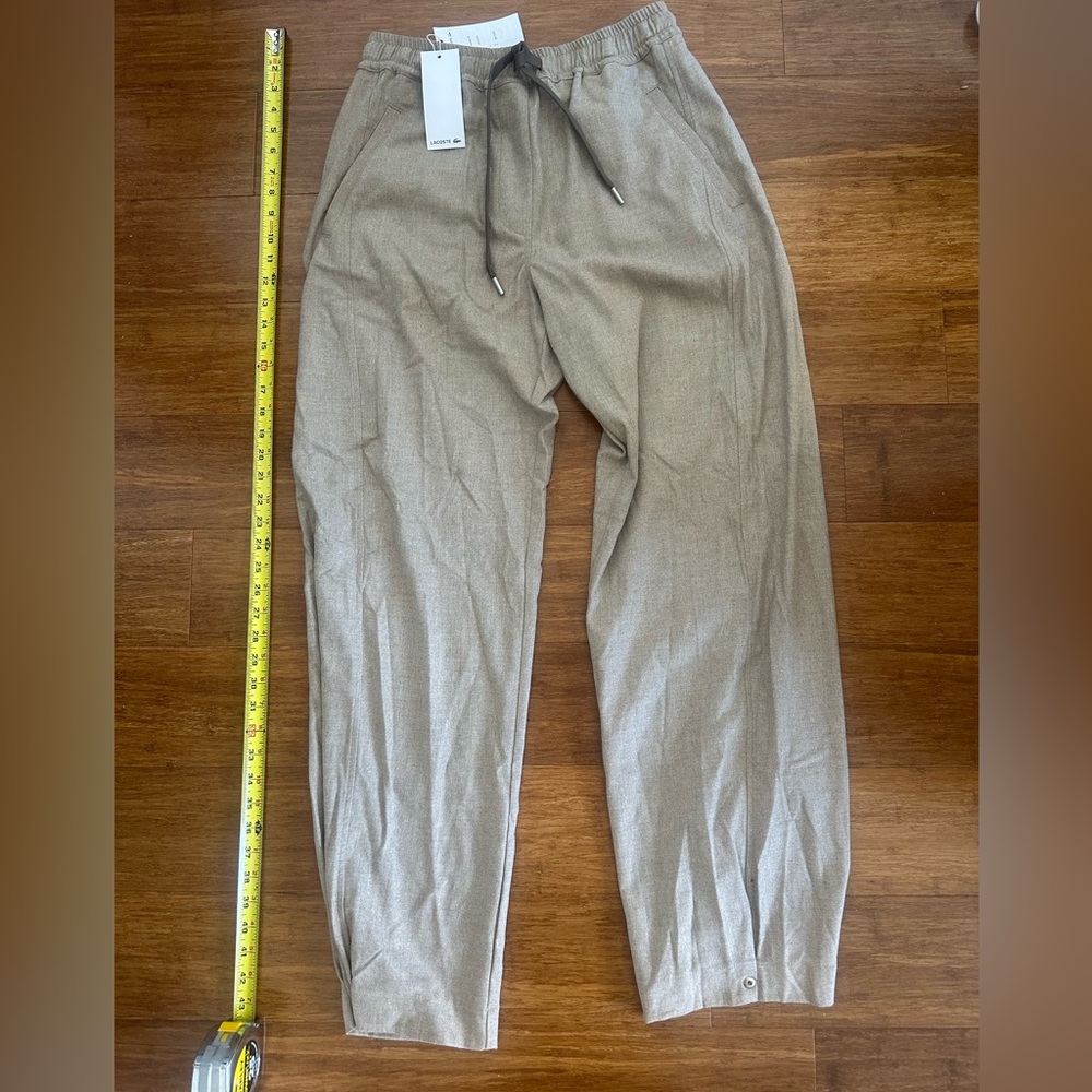 Lacoste Women's Tan Trousers